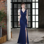 Ava Cowl Stylish Neck Formal Dress