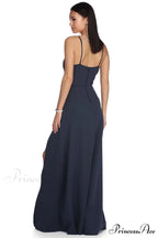 Avianna Formal Stylish High Slit Dress