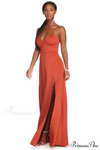 Avianna Formal Stylish High Slit Dress