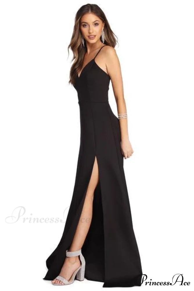 Avianna Formal Stylish High Slit Dress