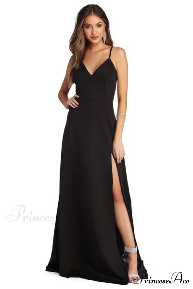 Avianna Formal Stylish High Slit Dress