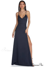 Avianna Formal Stylish High Slit Dress