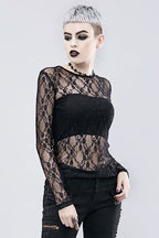 Halloween Stage Gothic Knit Top