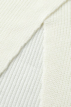 High Neck Loose Fit Knit Sweater