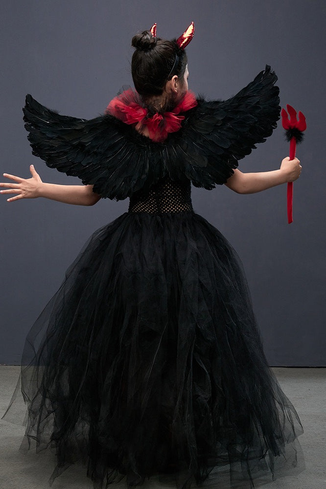 Vampire Devil Dress Kid Halloween Costume