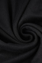 Fashionable Ruffle Hem Split Bodycon Maxi Dress