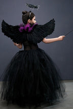 Winged Witch Kid Halloween Costume