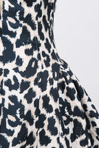 Bold Print Halter Neck Mini Dress