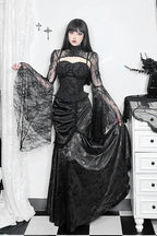 Halloween Pleated Gothic Skirt
