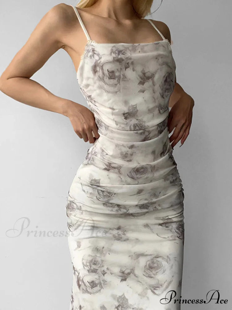 Back Slit Velvet Trendy Halter Maxi Dress