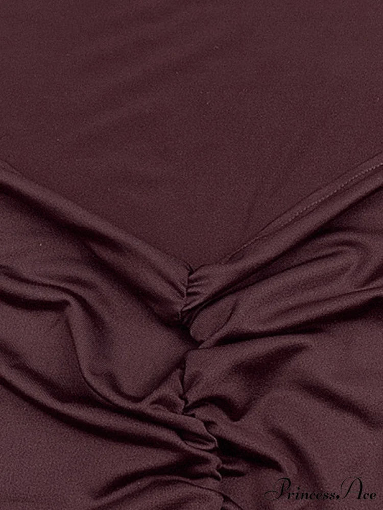 Back Split Mermaid Trendy Long Cargo Skirt