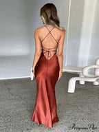 Backless Bandage Maxi Dress