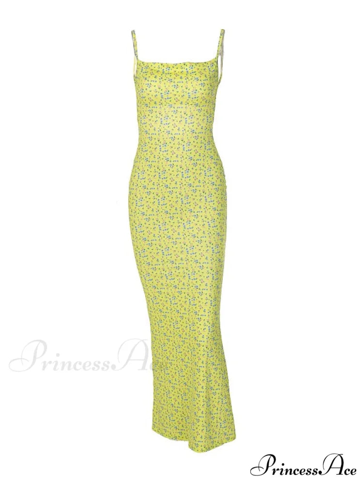 Backless Floral Graceful Mesh Mini Dress