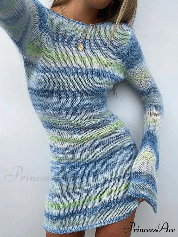 Backless Lace Paneled Trendy Slip Mini Dress