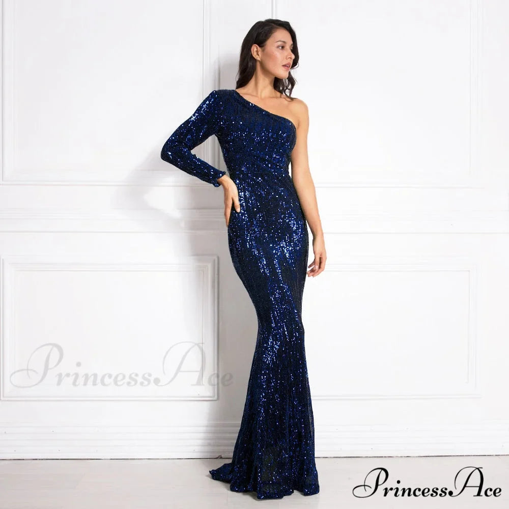 Backless Luxury Stretchy Mermaid Dress