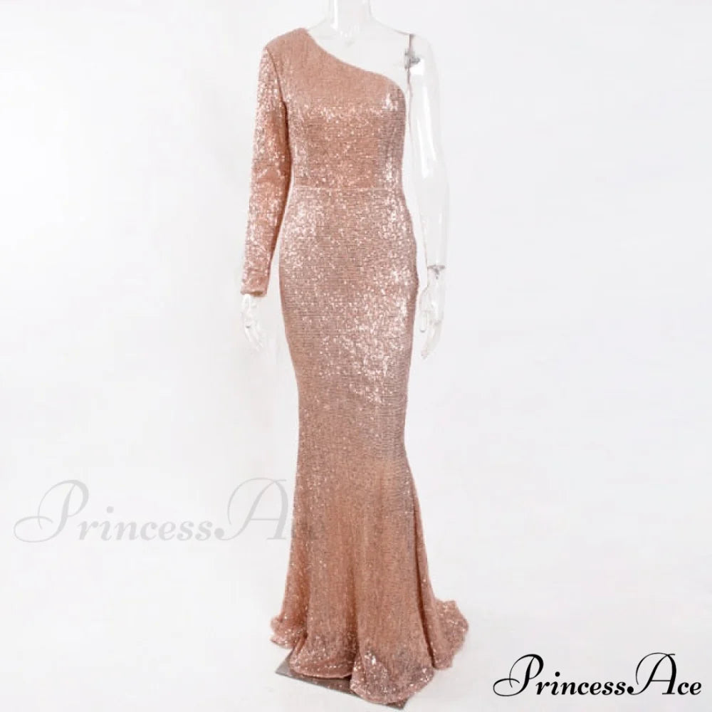 Backless Luxury Stretchy Mermaid Dress