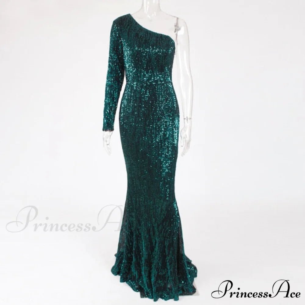 Backless Luxury Stretchy Mermaid Dress