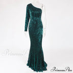 Backless Luxury Stretchy Mermaid Dress