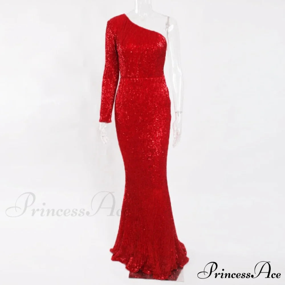 Backless Luxury Stretchy Mermaid Dress