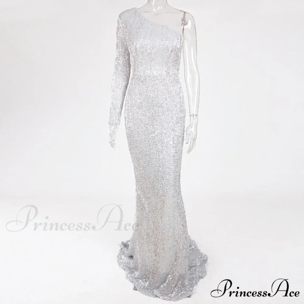 Backless Luxury Stretchy Mermaid Dress