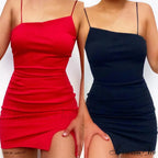 Backless Party Club Ladies Straps Mini Dress