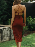 Backless Slit Black Trendy Long Sleeve Top