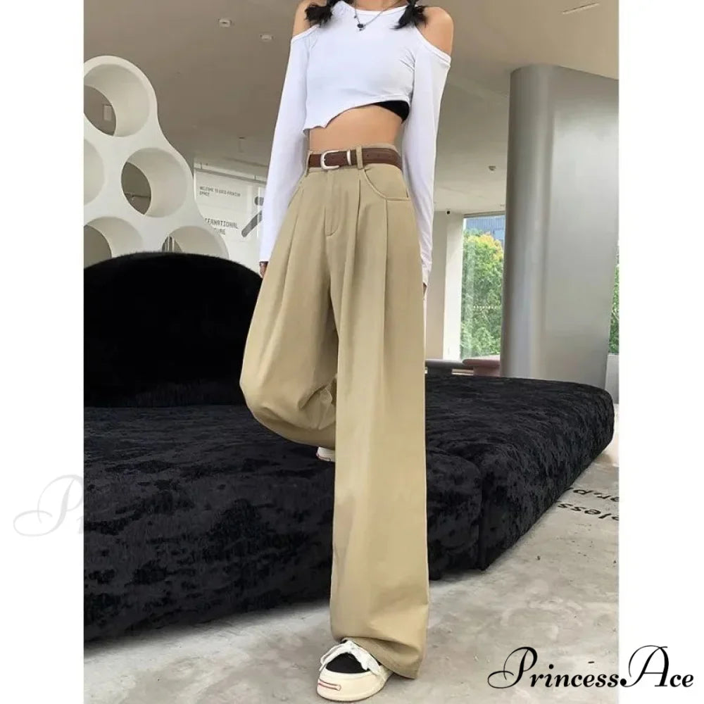 Baggy Office Women's Suit Trousers