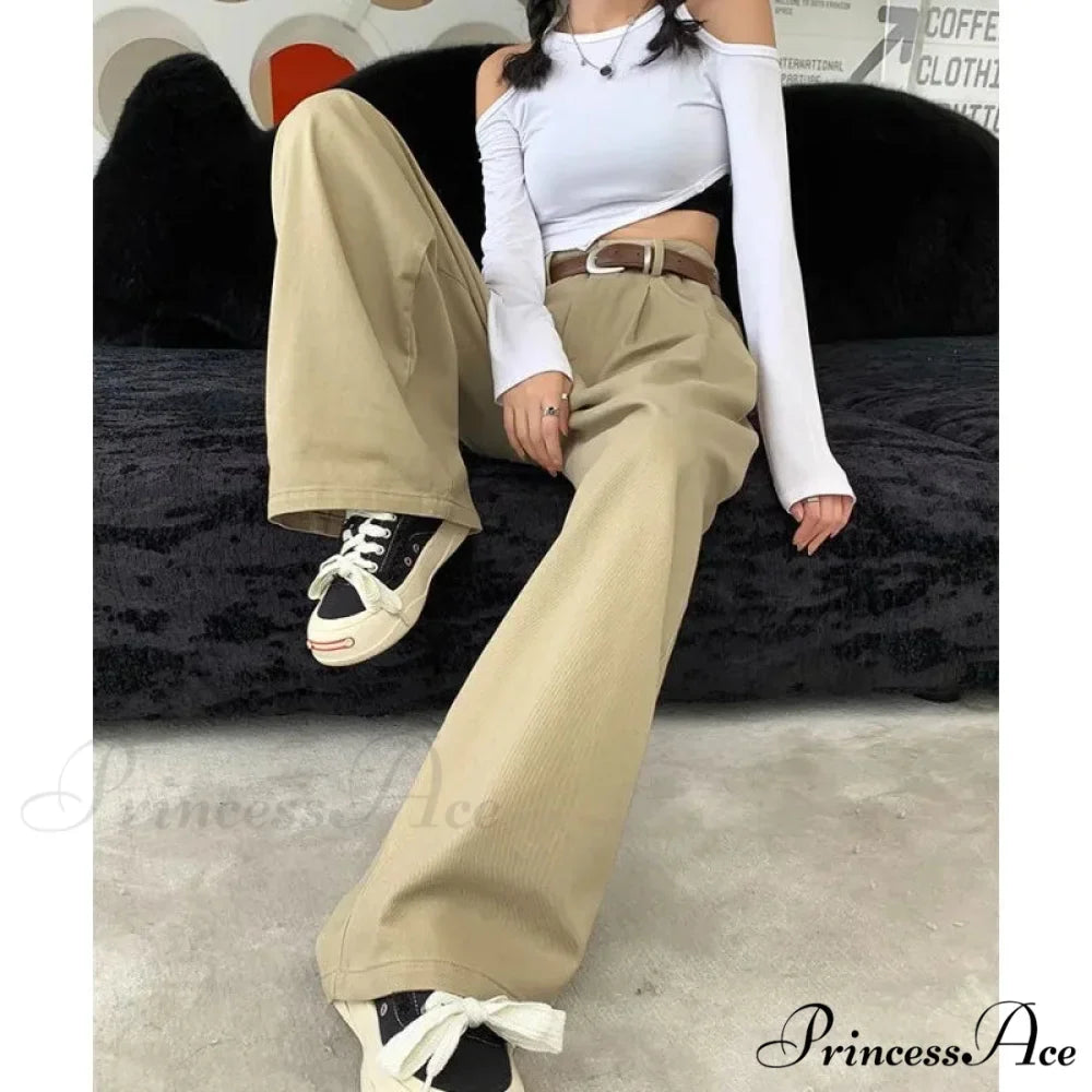 Baggy Office Women's Suit Trousers