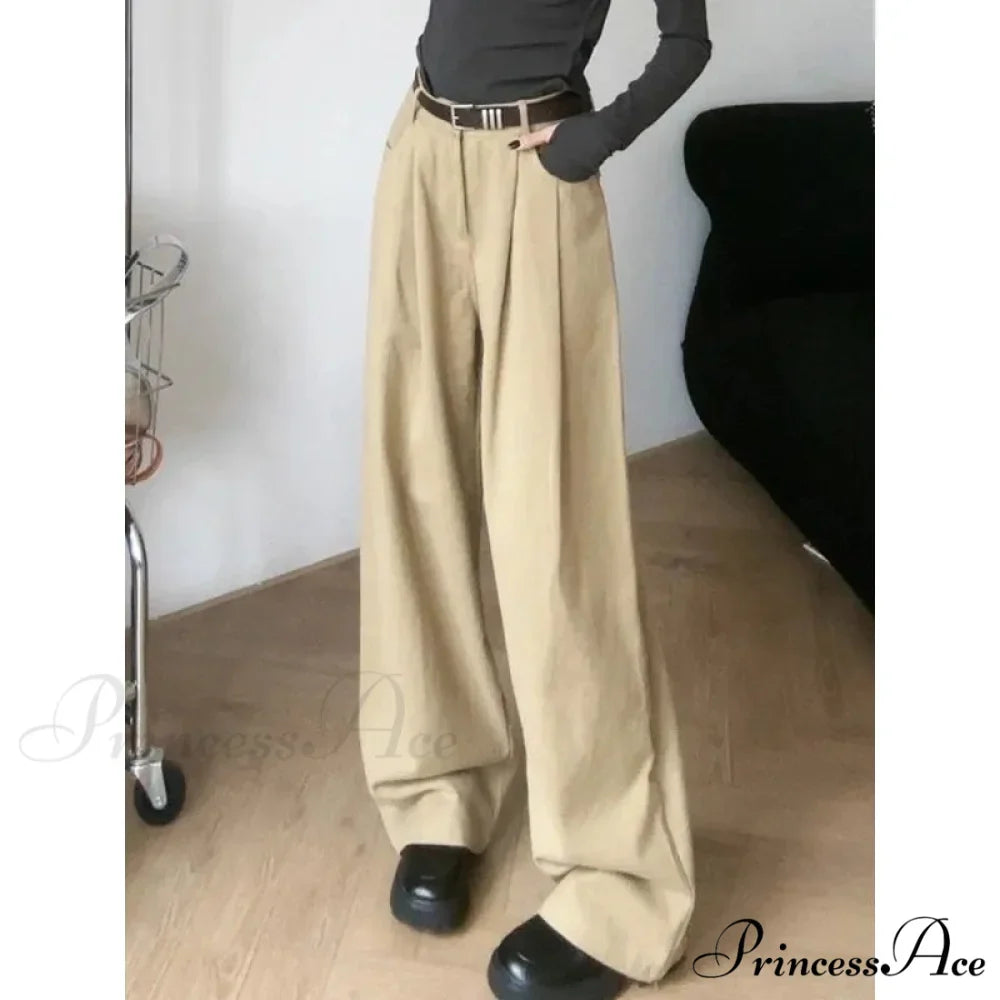 Baggy Office Women's Suit Trousers