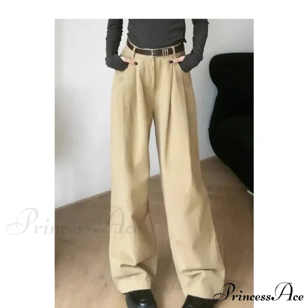 Baggy Office Women's Suit Trousers