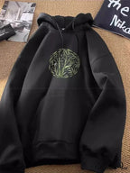Bamboo Design Casual Y2K Hoodie