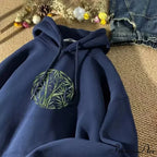 Bamboo Design Casual Y2K Hoodie