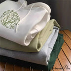 Bamboo Design Casual Y2K Hoodie