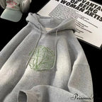 Bamboo Design Casual Y2K Hoodie