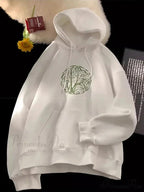Bamboo Design Casual Y2K Hoodie