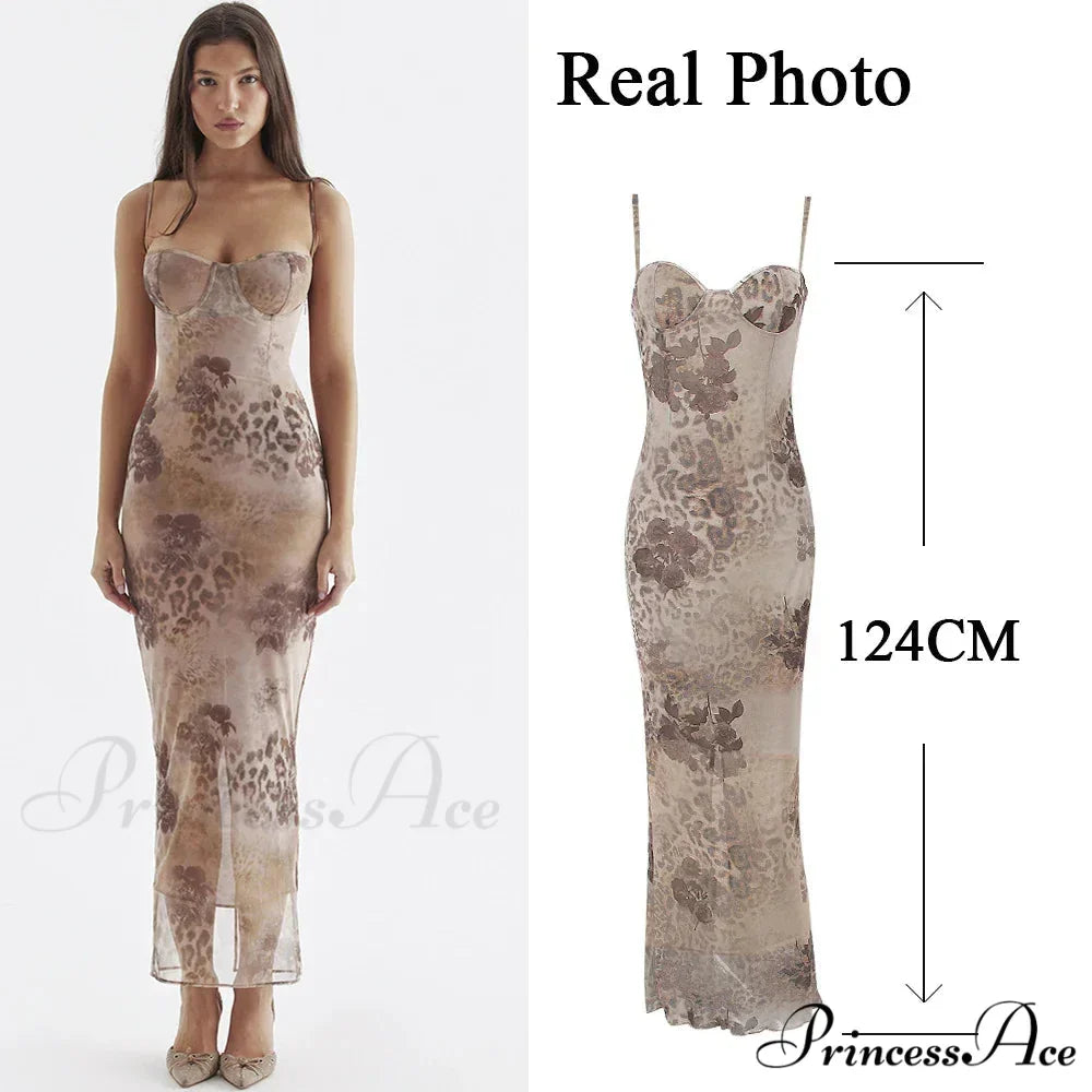 Bandage Lace Up Sexy Slit Fashion Maxi Dress