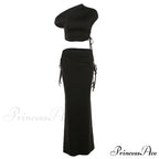 Bandage Skirt Set Maxi Dress