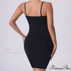 Basic Essential Ribbed Charming Knit Midi Dress