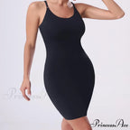 Basic Essential Ribbed Charming Knit Midi Dress