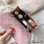 Basic Synthetic Leather Cell Phone Change Crossbody Purse