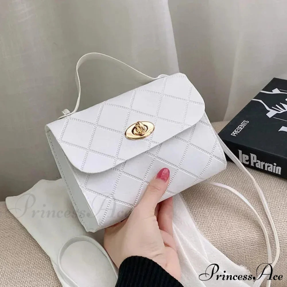 Basic Synthetic Leather Cell Phone Change Crossbody Purse