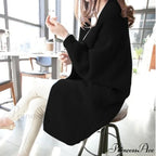Bat Sleeve Knitted Plus Size Jacket Loose Ladies Sweaters Cardigans