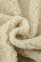 Short Stand Collar Sherpa Jacket