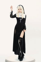 Sexy Anime Nun Halloween Costume