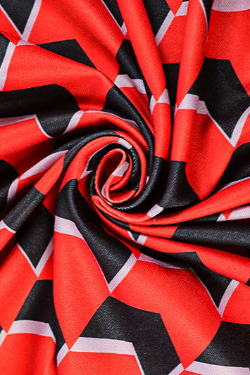 Trendy Hollow Bell Sleeve Floral Print Bodycon Maxi Dress