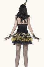 Vampire Circus Clown Halloween Costume