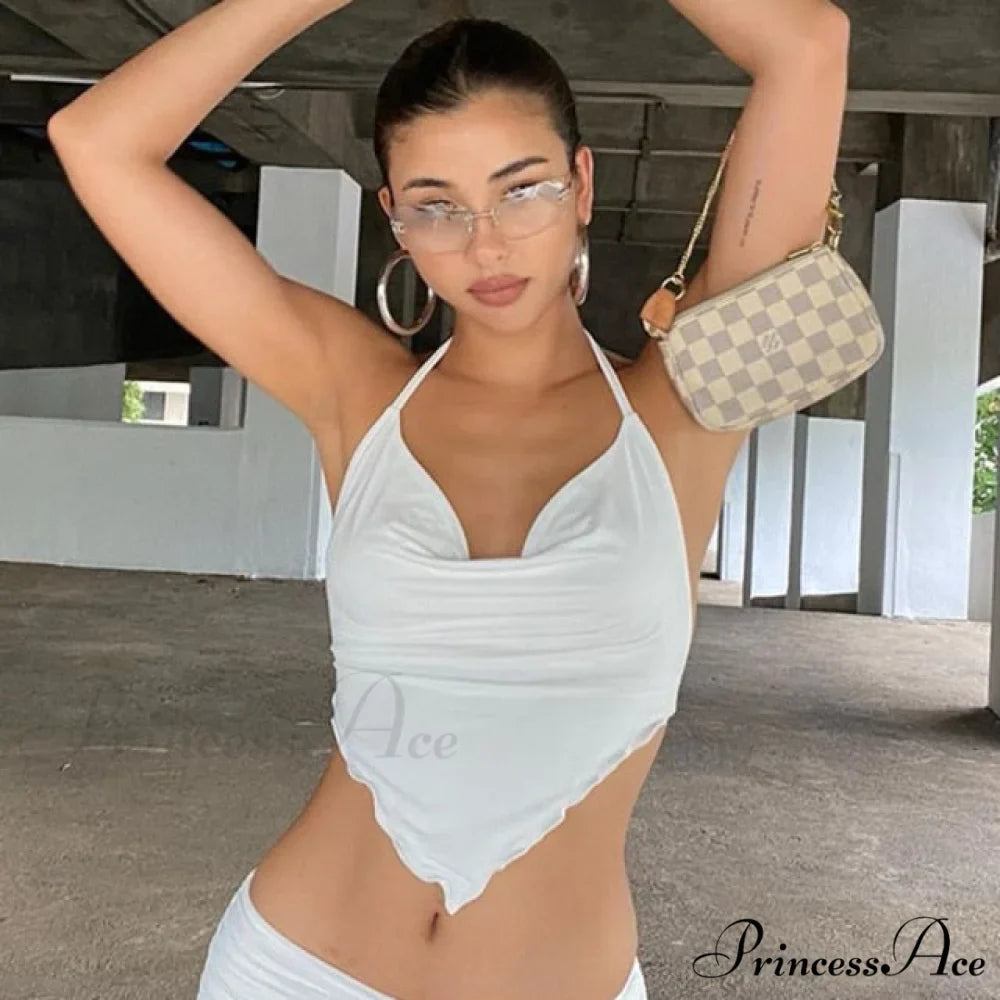 Beachwear White Accessory Harajuku Skirts