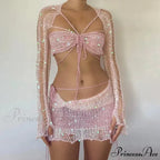 Beaded Sweater Maxi Dress