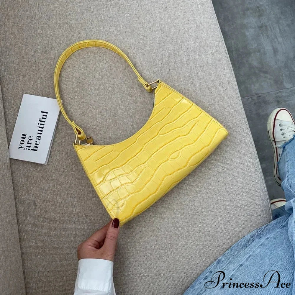 Beautiful Vintage Leather Shopping Shoulder Bag