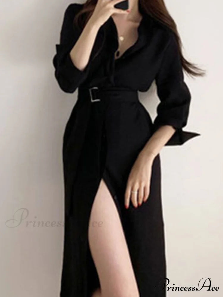 Belted Design Graceful Cargo Mini Skirt